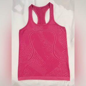 Lululemon Hot Pink Swiftly Tech Racerback size 8